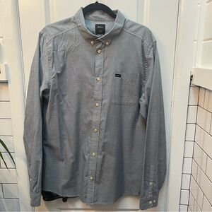 RVCA Men’s Slim Fit Shirt - L